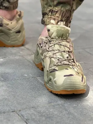 Тактичні Кросівки Мультикам LOWA Gore-Tex MTP