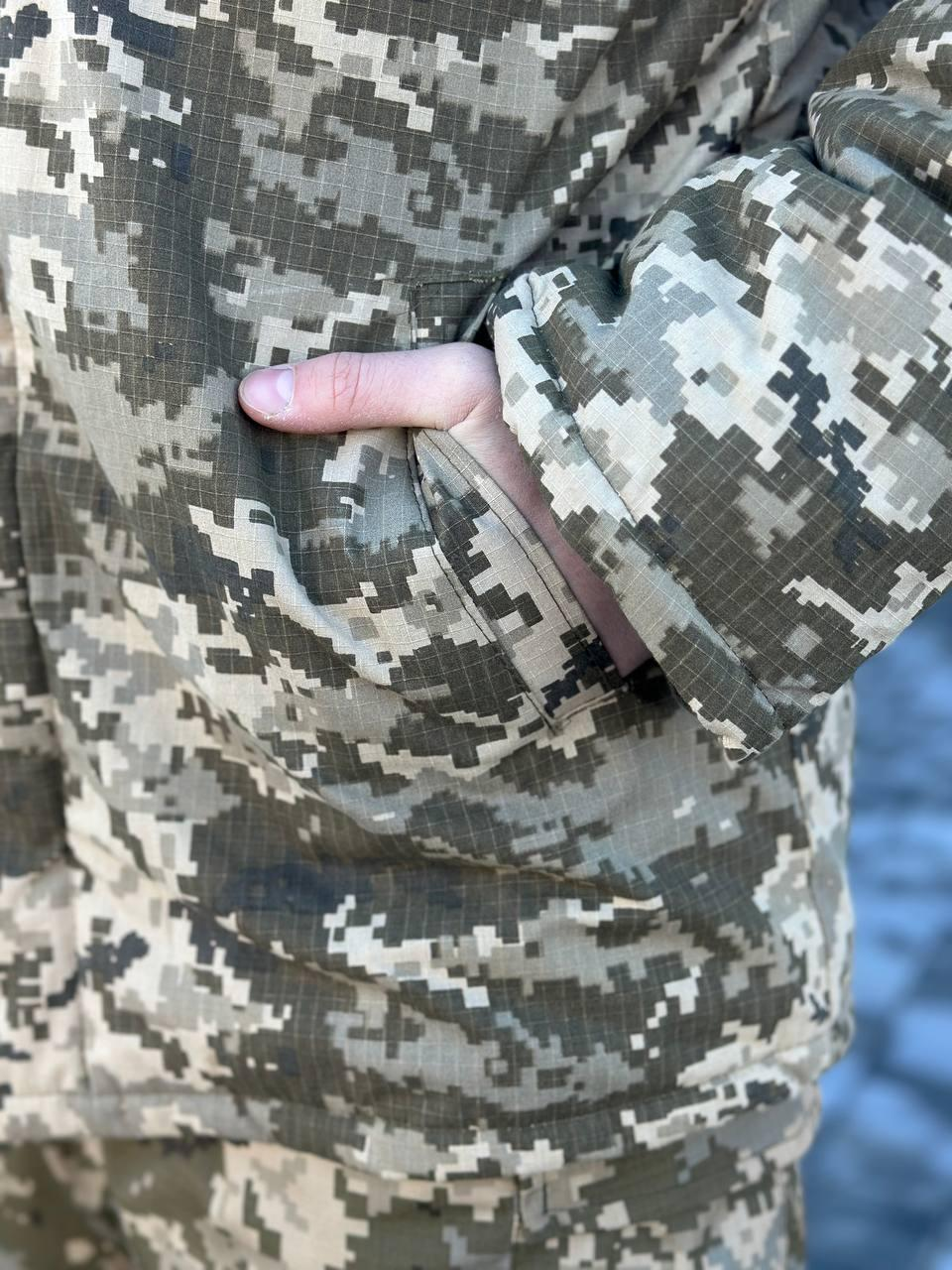 Бушлат фабричний ріп стоп статутний