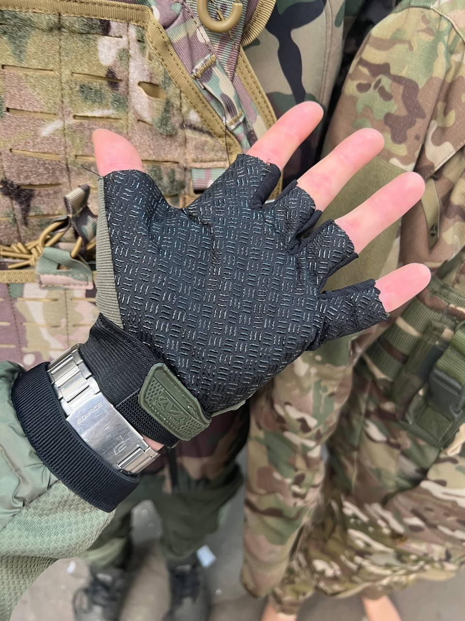 Рукавиця безпала Mechanix олива