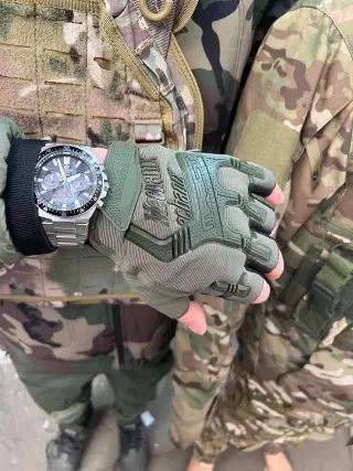 Рукавиця безпала Mechanix олива