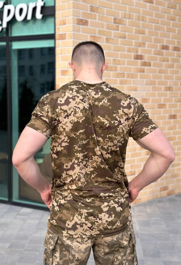 Військова Футболка піксель CoolMax military