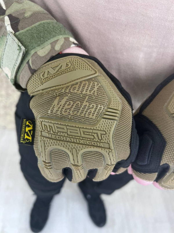 Рукавиця безпала Mechanix посилена койот