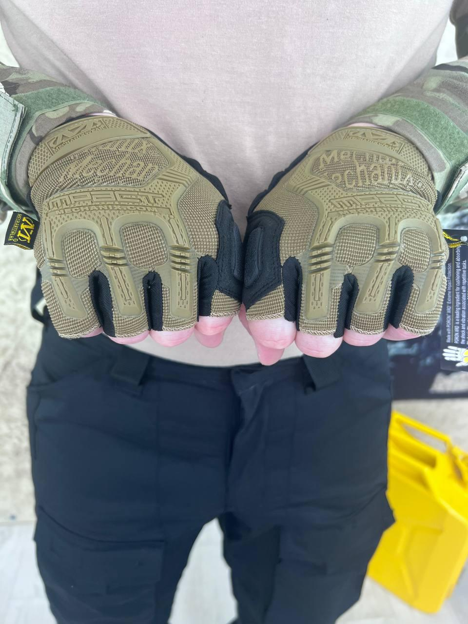 Рукавиця безпала Mechanix посилена койот