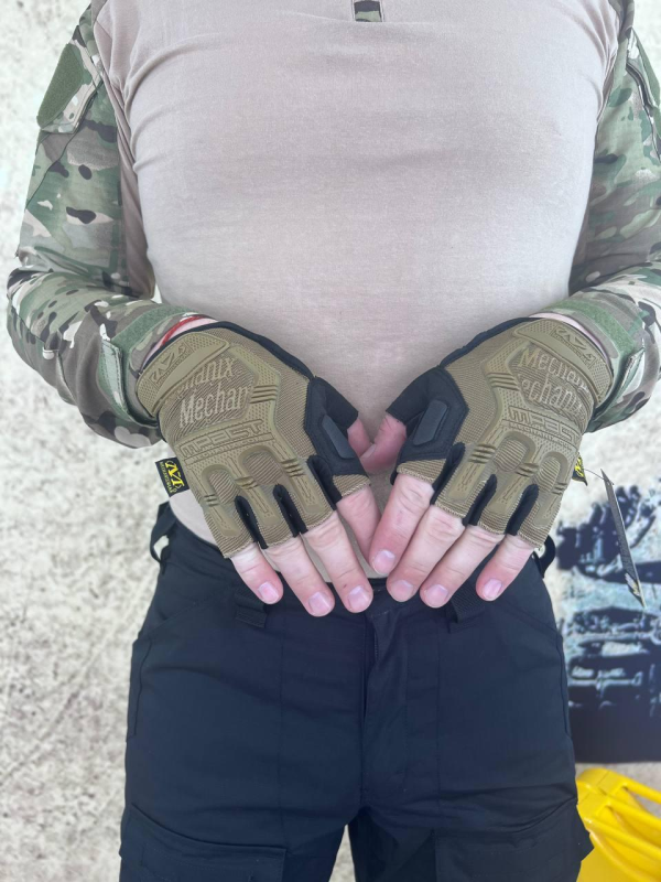 Рукавиця безпала Mechanix посилена койот