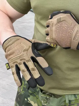 рукавиці палі койот Mechanix M-Pact