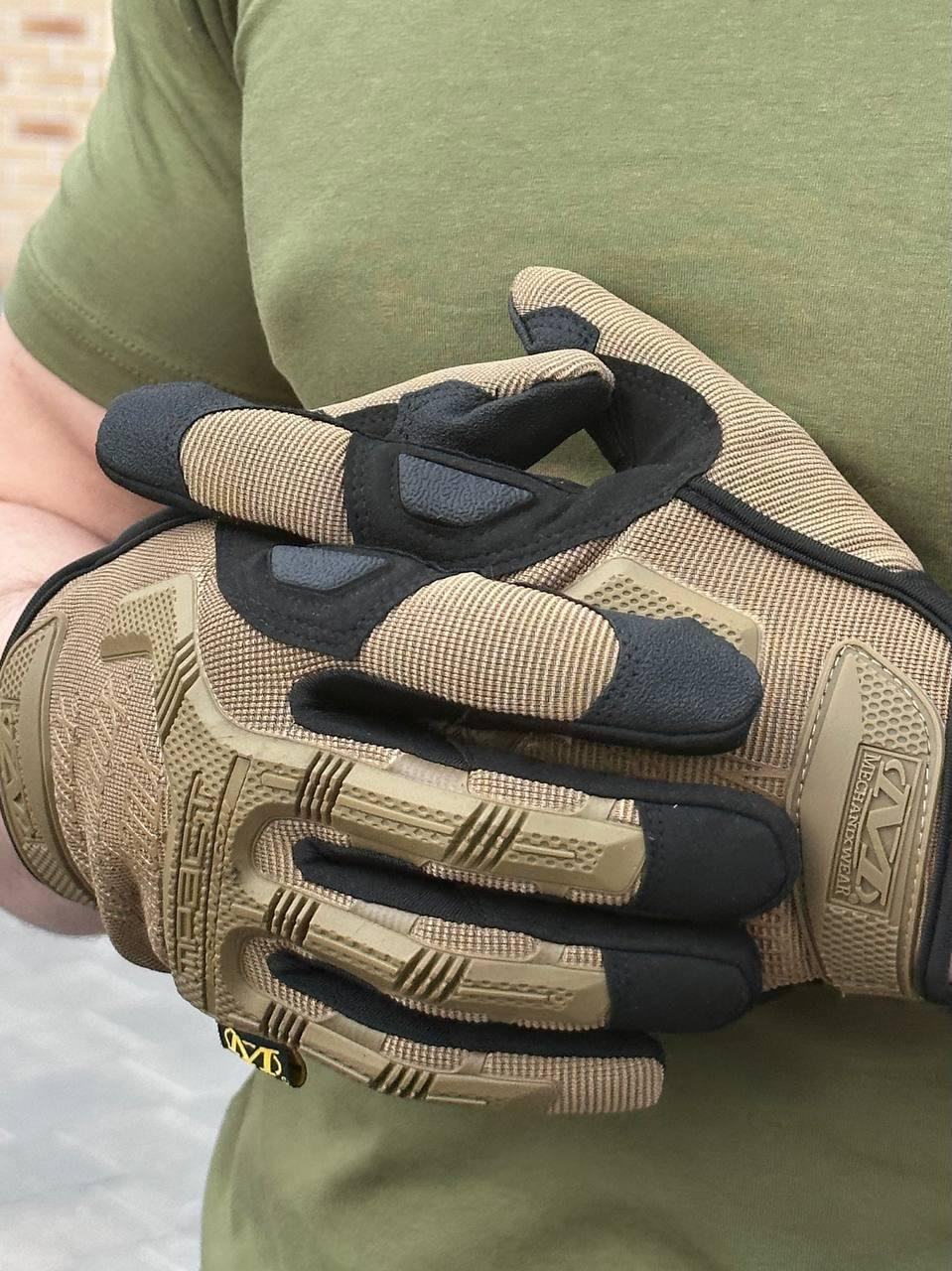 рукавиці палі койот Mechanix M-Pact