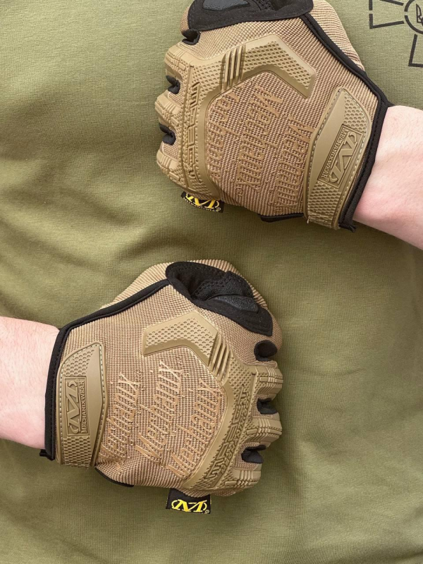 рукавиці палі койот Mechanix M-Pact