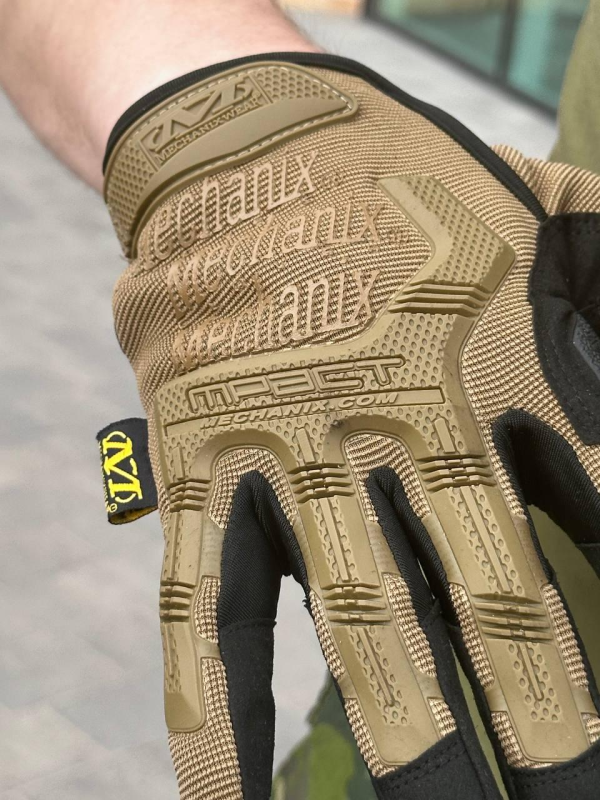 рукавиці палі койот Mechanix M-Pact