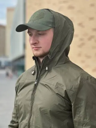 куртка дощовик олива