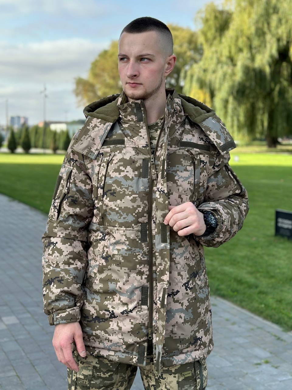 Куртка спец. замовлення піксель