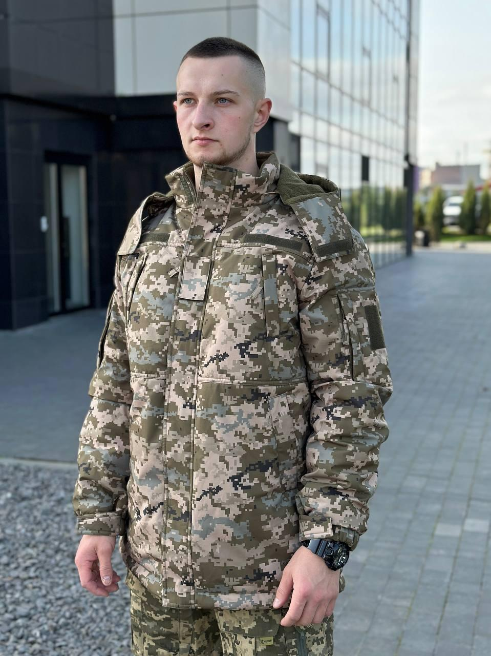 Куртка спец. замовлення піксель