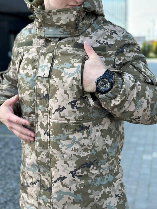 Куртка спец. замовлення піксель