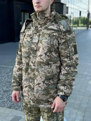 Куртка спец. замовлення піксель