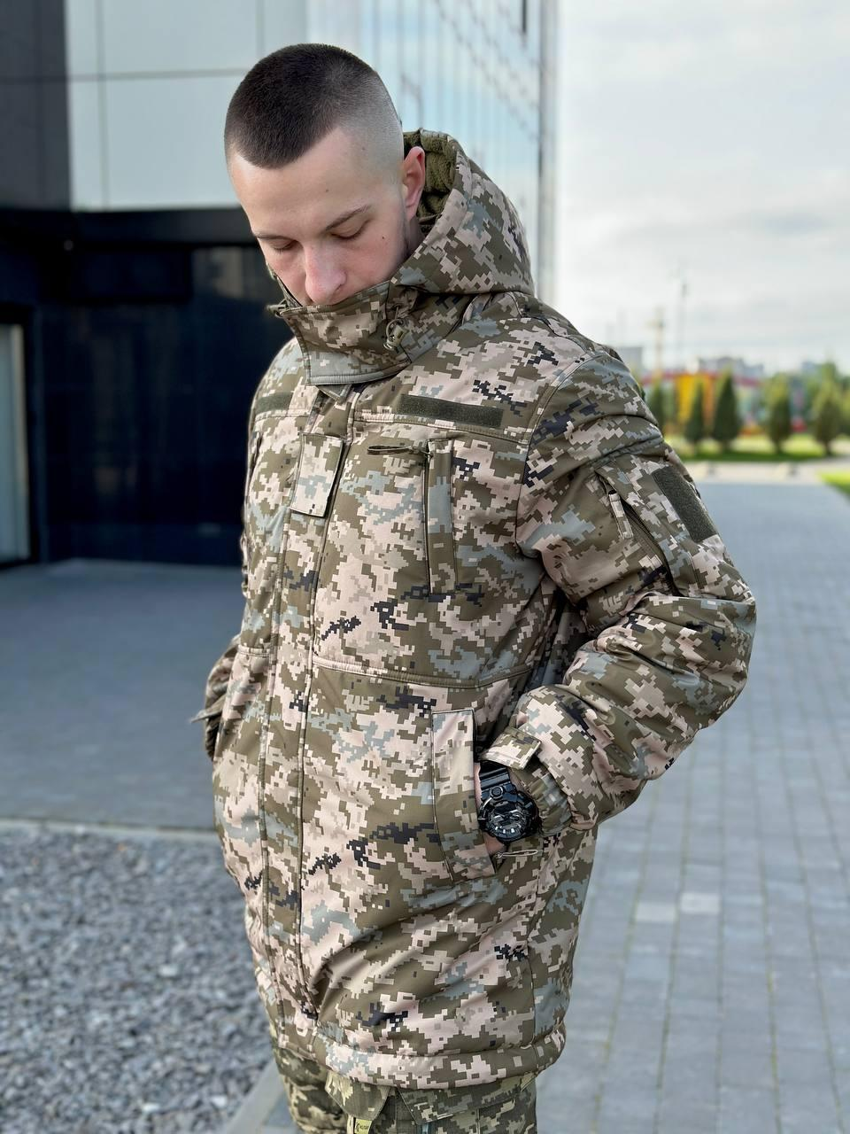 Куртка спец. замовлення піксель