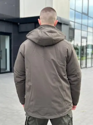 Куртка зимова SoftShell Omni-Heat олива