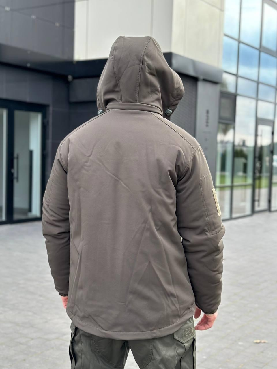 Куртка зимова SoftShell Omni-Heat олива