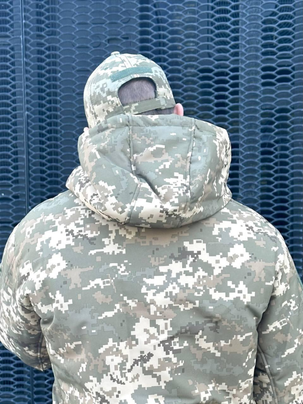 куртка піксель MILITARY зима