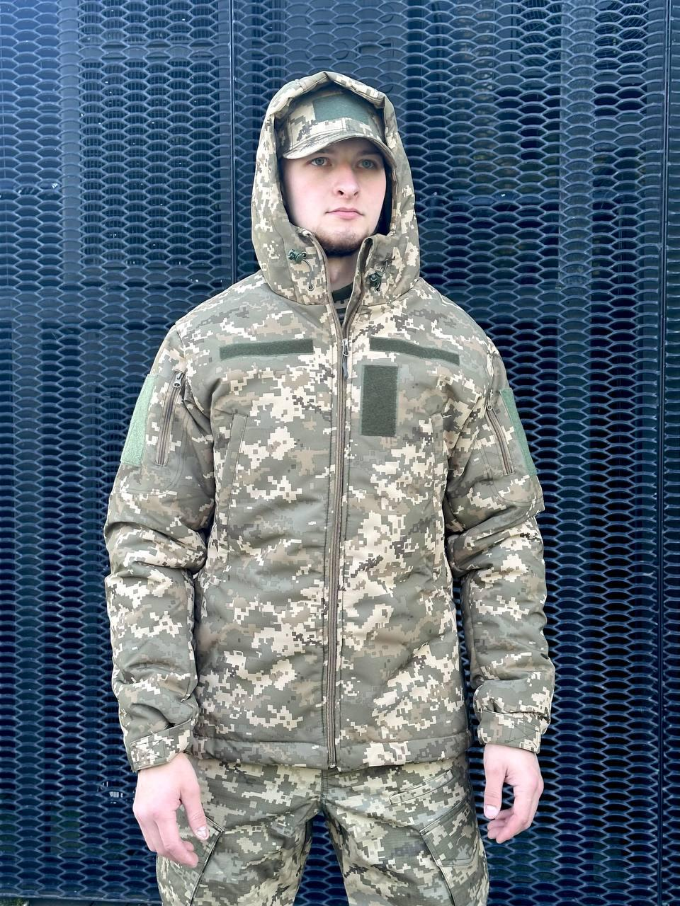 куртка піксель MILITARY зима