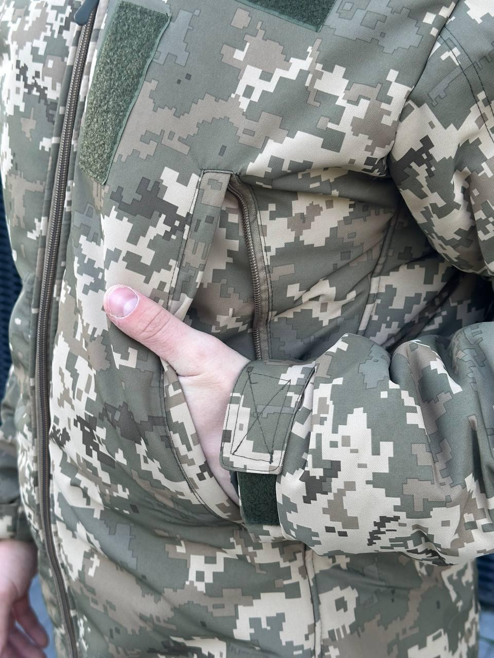 куртка піксель MILITARY зима