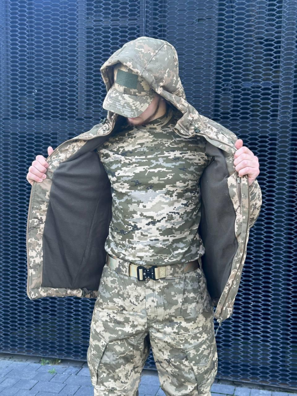 куртка піксель MILITARY зима