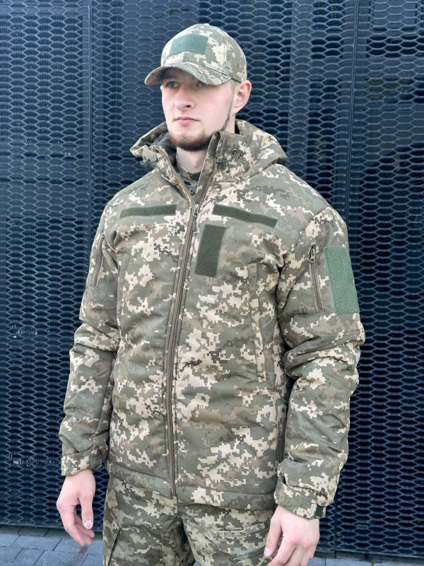 куртка піксель MILITARY зима