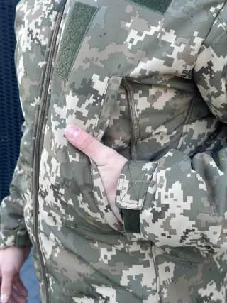 куртка піксель MILITARY зима