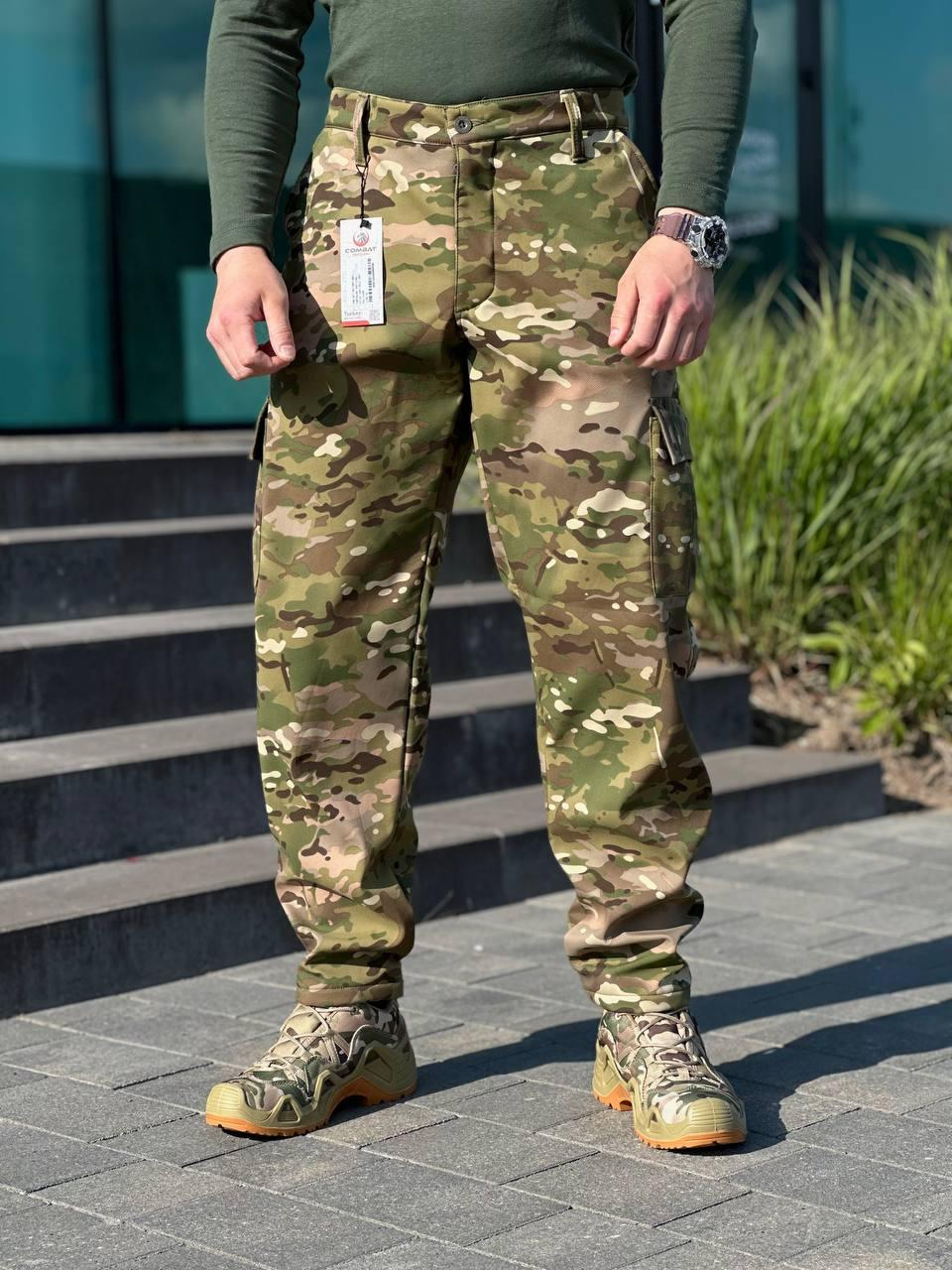 штани мультикам софтшел COMBAT