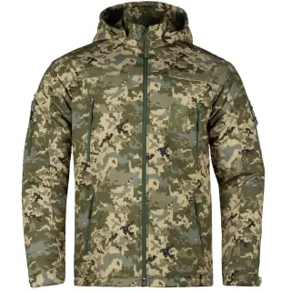 Куртка зимова SoftShell Omni-Heat піксель