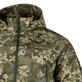 Куртка зимова SoftShell Omni-Heat піксель