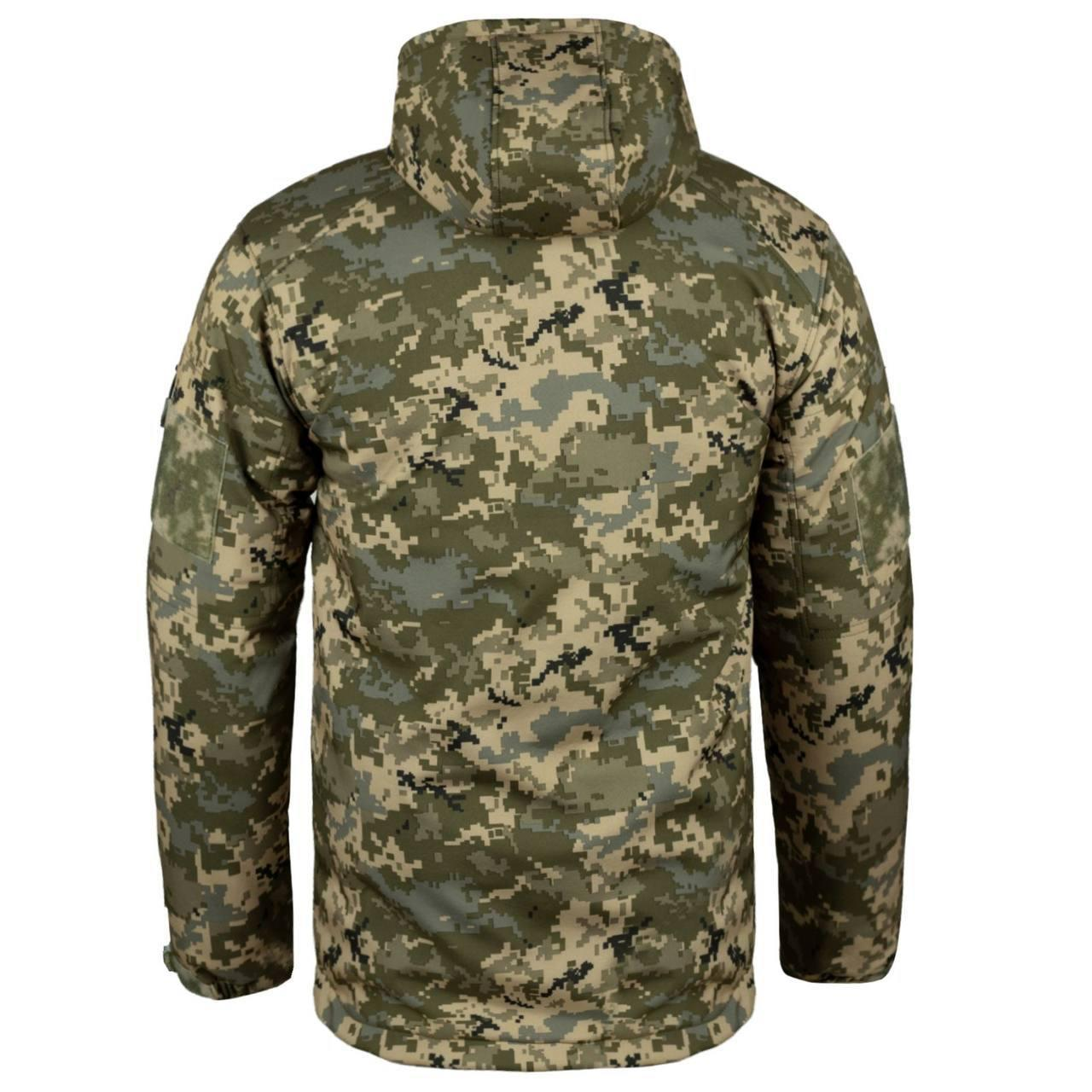 Куртка зимова SoftShell Omni-Heat піксель