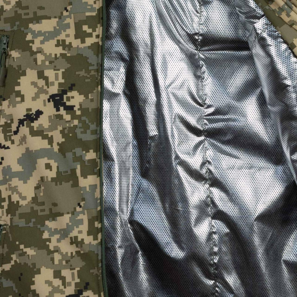 Куртка зимова SoftShell Omni-Heat піксель