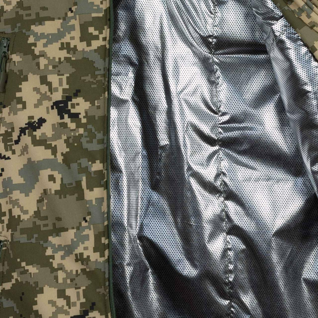 Куртка зимова SoftShell Omni-Heat піксель