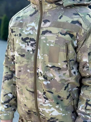 SoftShell Omni-Heat Winter Jacket, Multicam