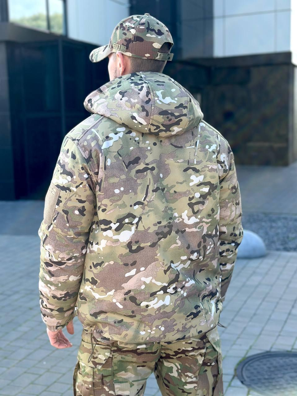 Куртка зимова SoftShell Omni-Heat мультикам
