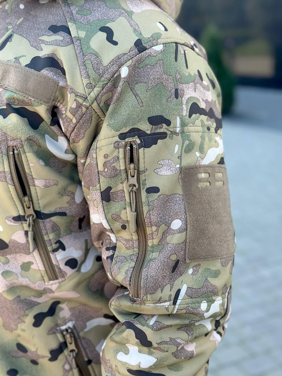 Куртка зимова SoftShell Omni-Heat мультикам