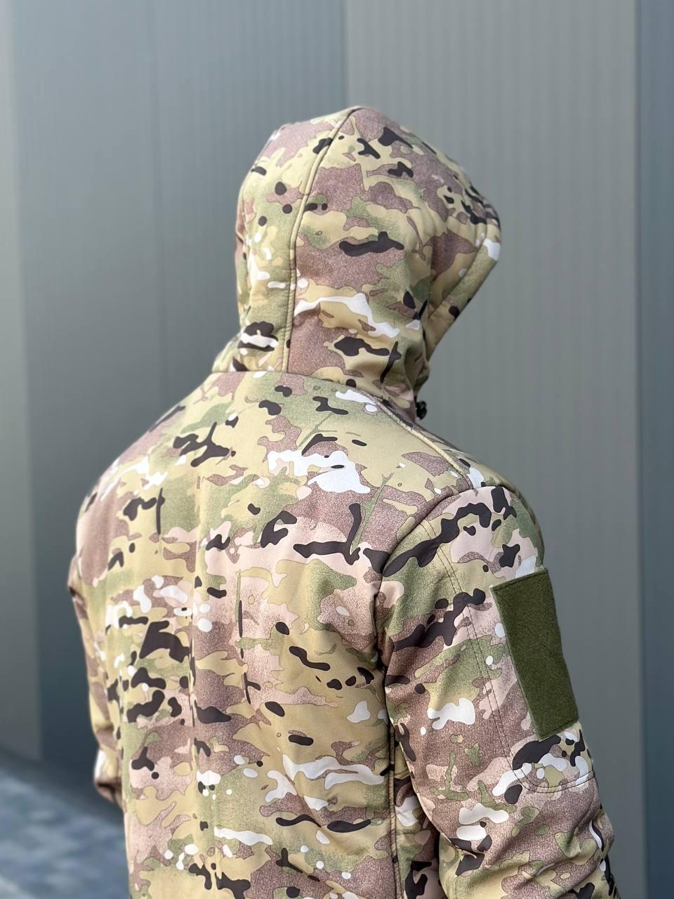 куртка мультикам MILITARY зима