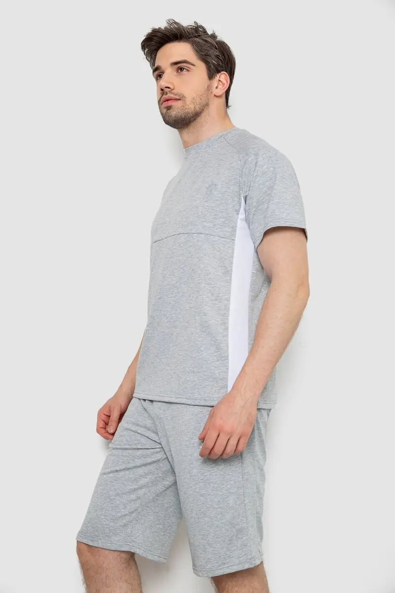 Костюм чоловічий повсякденний, колір сірий, 238R1570