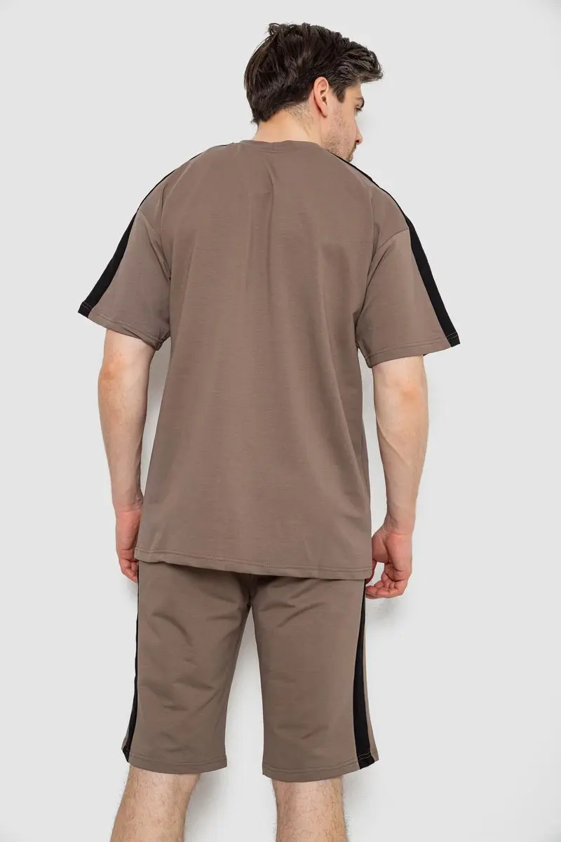 Костюм чоловічий повсякденний, колір мокко, 238R1569