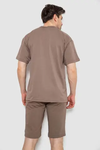 Костюм чоловічий повсякденний, колір мокко, 238R1566