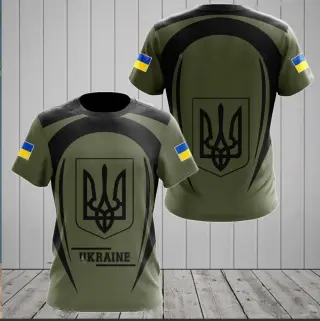 Футболка USA Принт Тризуб 🔱