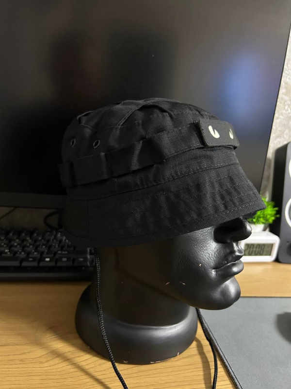 Панама Короткі Поля + Очі Чорний Black