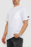 Футболка чоловіча однотонна, колір білий, 238R57832 - Фото 3