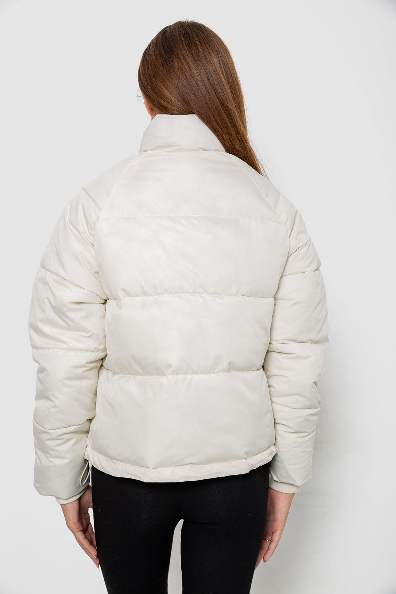 Куртка жіноча демісезонна, колір молочний, 244R112