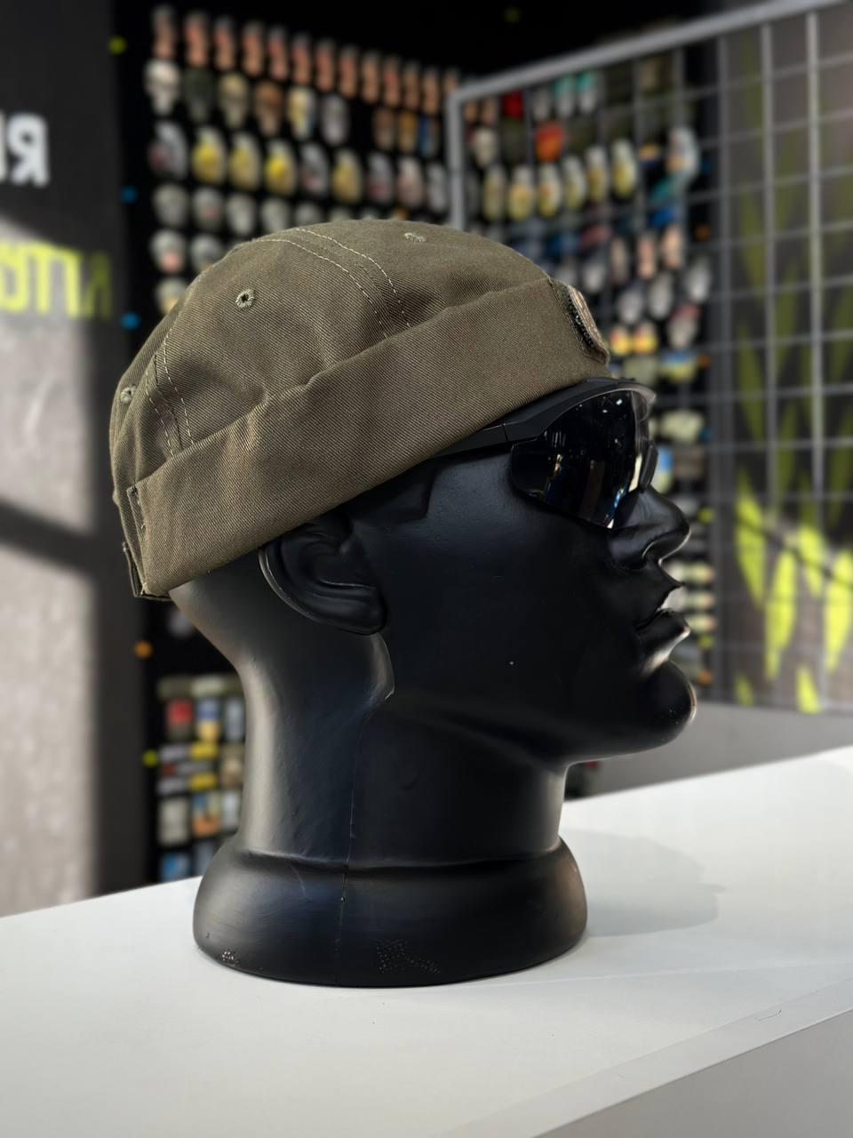 Докерка Doker-Cap + Очі Котячі Олива