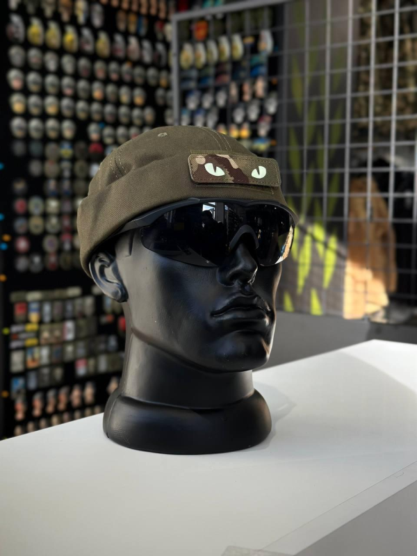 Докерка Doker-Cap + Очі Котячі Олива