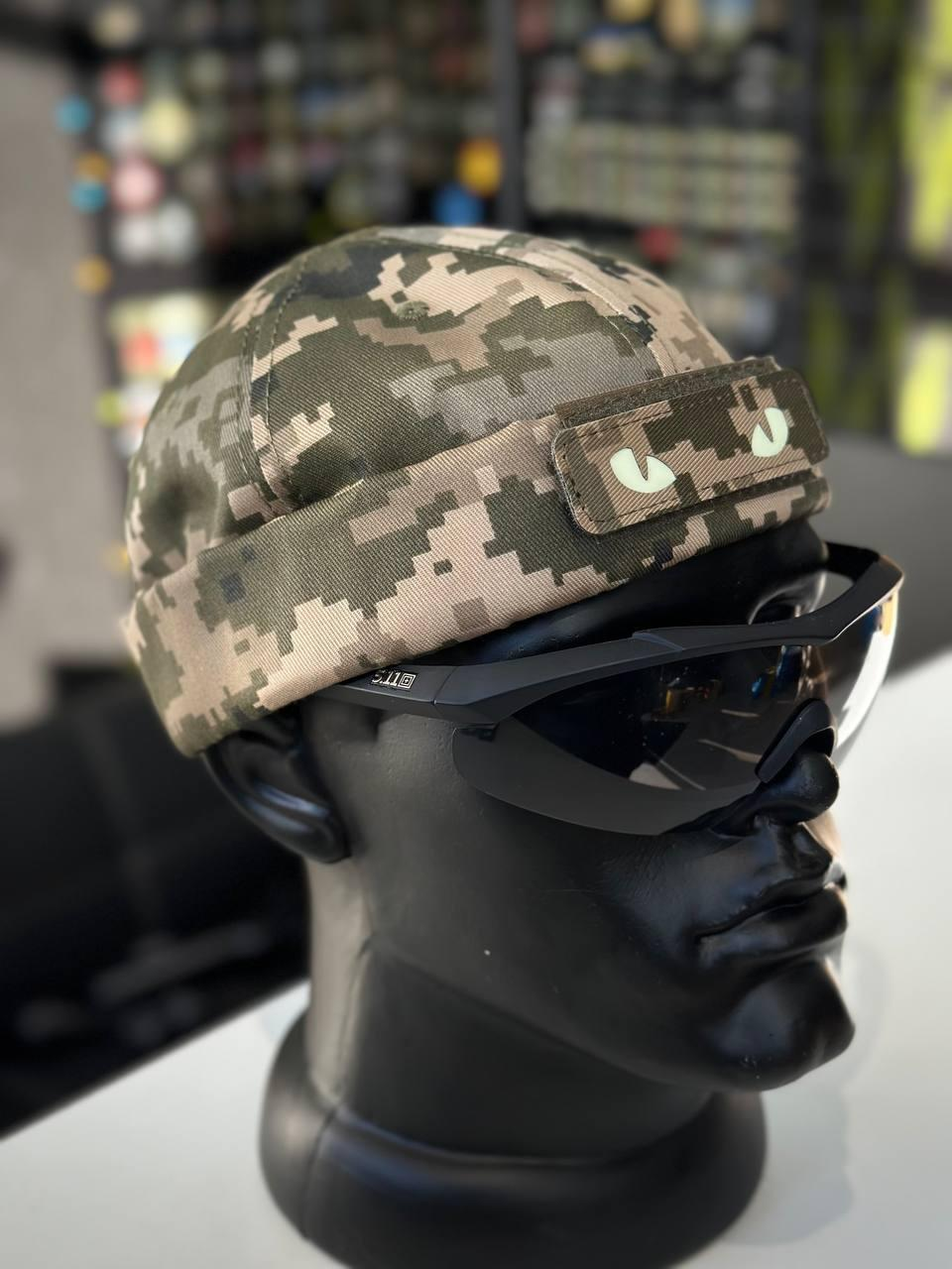 Докерка Doker-Cap + Очі Котячі Піксель ЗСУ мм14