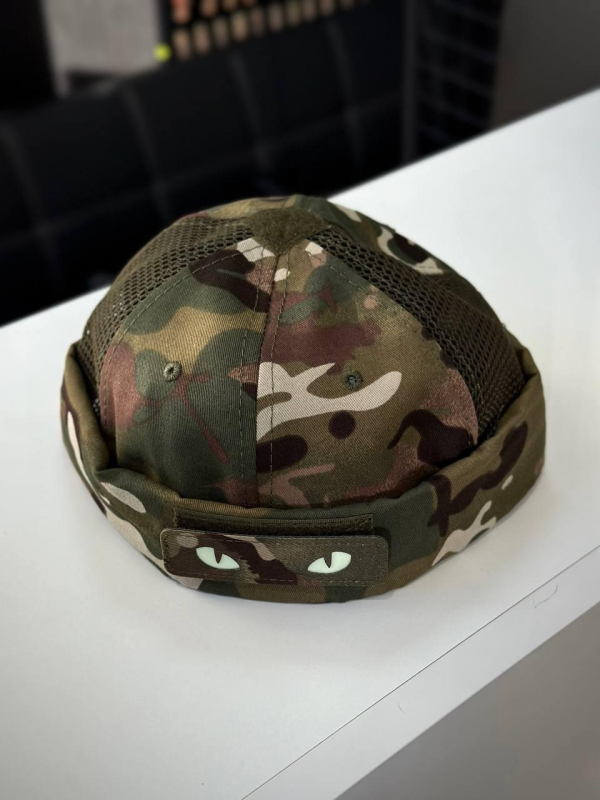 Докерка Doker-Cap + Очі Котячі Мультикам МТР Сітка