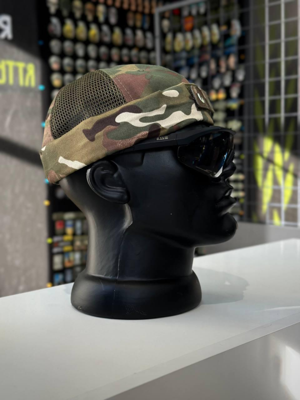 Докерка Doker-Cap + Очі Котячі Мультикам МТР Сітка