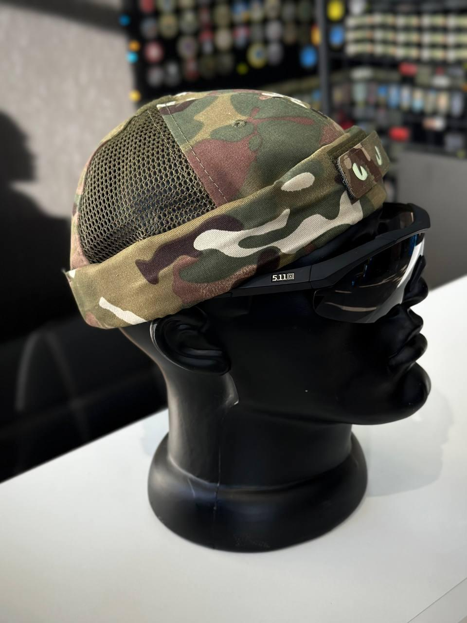 Докерка Doker-Cap + Очі Котячі Мультикам МТР Сітка