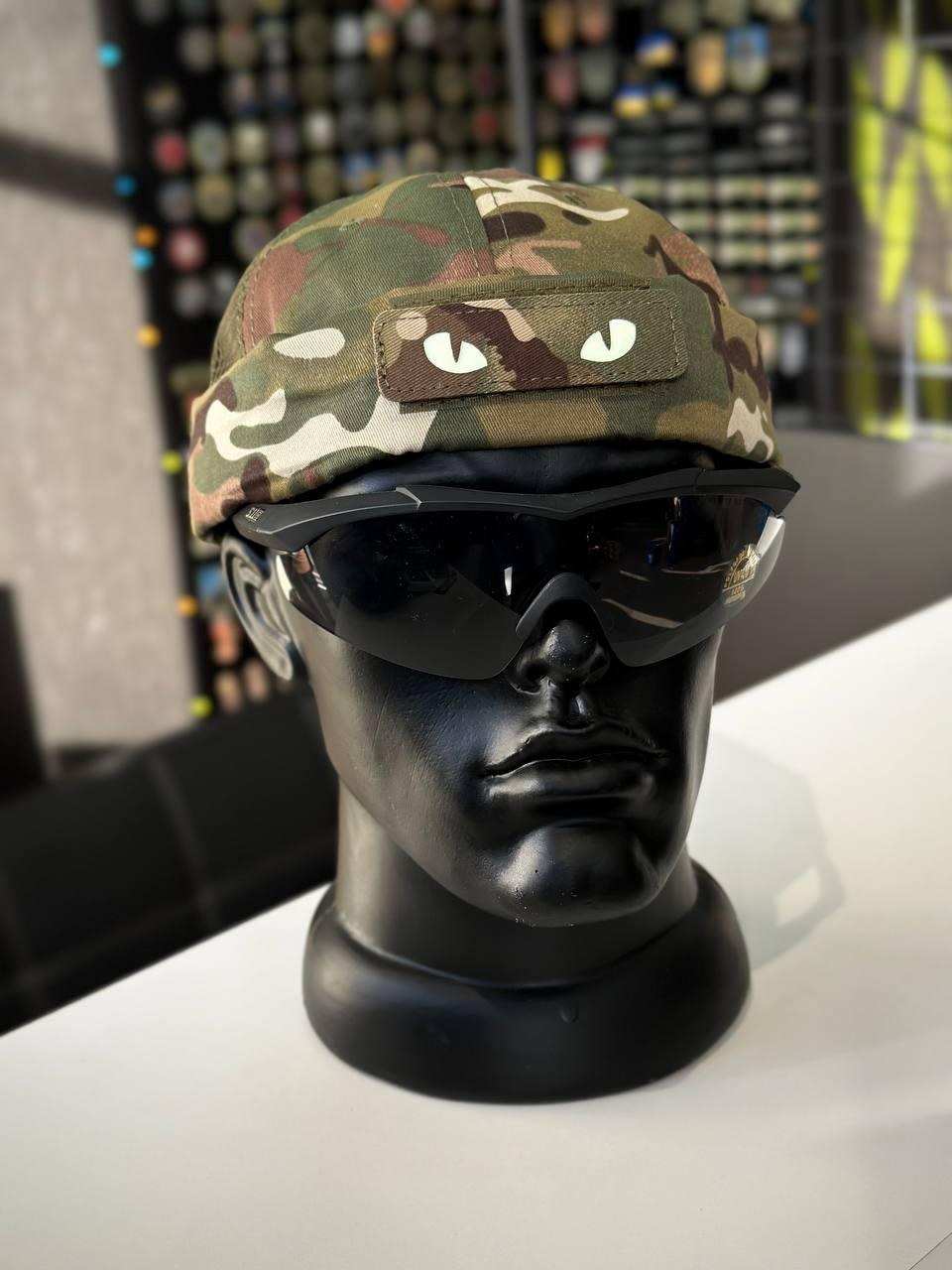 Докерка Doker-Cap + Очі Котячі Мультикам МТР Сітка